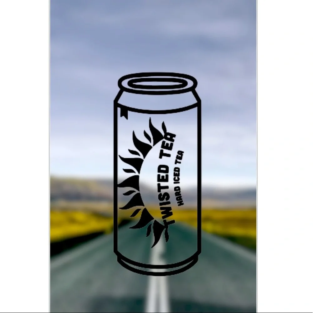 Twisted Tea Car Decal - Picture 1 of 1